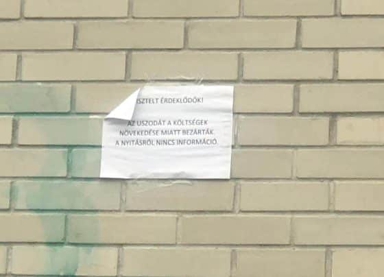 Már debreceni uszodákat is bezárnak, korlátoznak az energiaárak emelkedése miatt