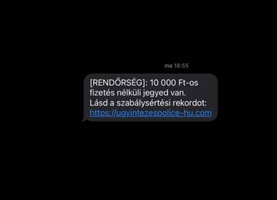 Közúti bírságra hivatkozva, a rendőrség nevében lopnak adatokat és pénzt a csalók