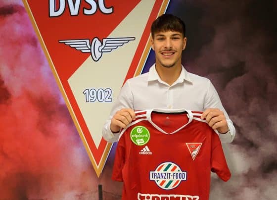 Újabb saját nevelésű játékos kapott profi szerződést a DVSC-bél