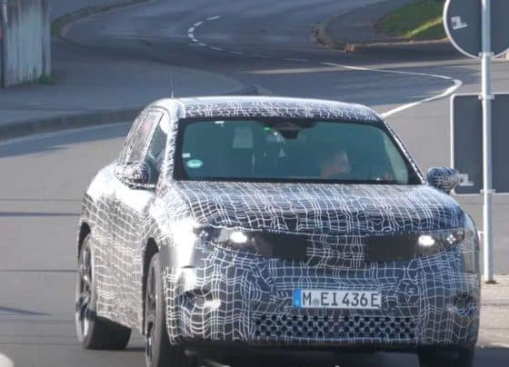 Lesifotón a 2026-os BMW iX3, amelyet várhatóan Debrecenben gyárthatnak